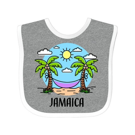 

Inktastic Summer Vacation in Jamaica Gift Baby Boy or Baby Girl Bib
