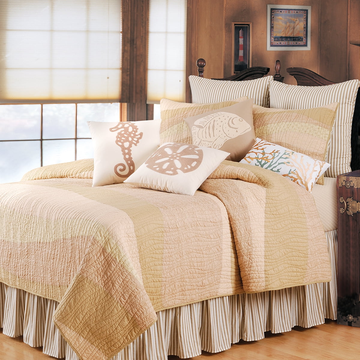 bed&amp;breakfast MALL BOUCLE ロング ベージュ ルミさん Quincy Lisbon Cream-King Bed | Amethyst Home