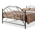 thumbnail image 4 of Baxton Studio Zinnia Vintage Industrial Black Bronze Finished Metal Queen Size Platform Bed, 4 of 4