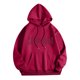 thumbnail image 1 of Gibobby Sudaderas de hombre Sudadera con capucha de forro polar para hombre(Vino,CH), 1 of 3