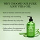 thumbnail image 2 of Gel de aloe vera Aloderma, 99% orgánico, 520 ml, para aliviar las quemaduras solares, 2 of 9