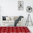 thumbnail image 3 of A2Z Boho Chic Trellis Trendy Soft Dining Room Area Rug Carpet Tapis (3x5 4x6 5x7 5x8 7x9 8x10), 3 of 3