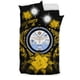 thumbnail image 2 of Juego de cama Hibiscus Amarillo Isla Marshall, 2 of 7