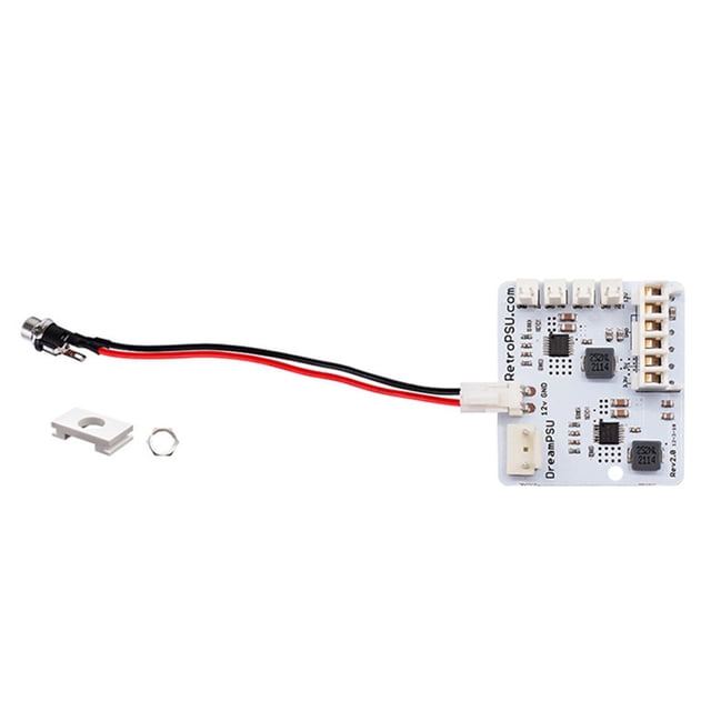 12V Power Supply Adapter Kit Replacement for SEGA Dreamcast Console Rev2.0 Versions