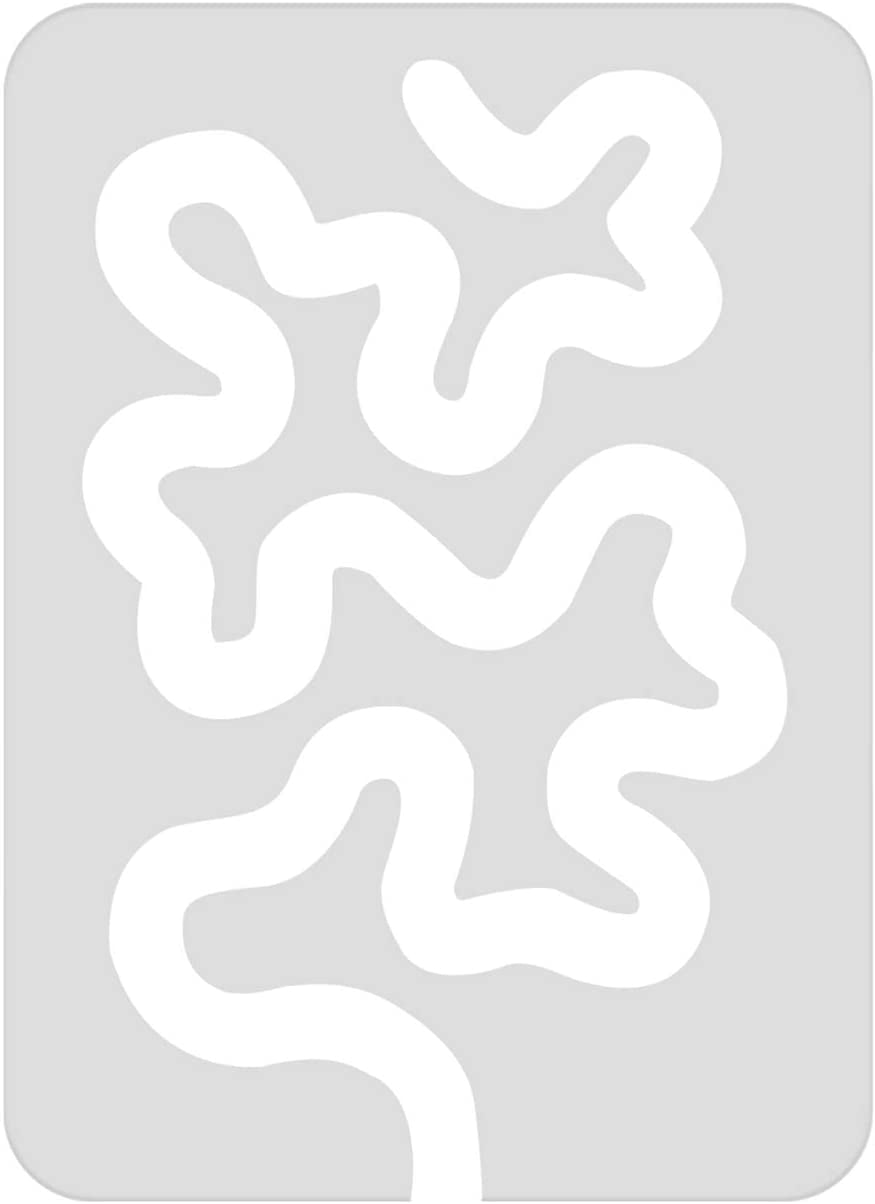 Acrylic Meander Using Template Rulers Sewing Quilting Templates Free 