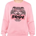 thumbnail image 2 of Tiger Bride Sweatshirt Unisex Large Pink, 2 of 5