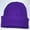 Purple, variant on ICHUANYI Womens Winter Hat Beanie Hats for Men Women Warm Cozy Knitted Cuffed Cap