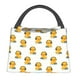 thumbnail image 1 of Fotbe Cute Duck With Headphone Bolsa Térmica Portátil con Estampado, Bolsa de Entrega de Alimentos Aislada, Bolsa Reutilizable de Gran Capacidad para Comidas y Supermercado, 1 of 6