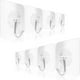 thumbnail image 2 of 12 paquetes de ganchos de pared adhesivos, colgadores de pared resistentes sin clavos, ganchos para rascar sin costuras para colgar, baño, cocina, oficina Ormromra 2035023-1, 2 of 6