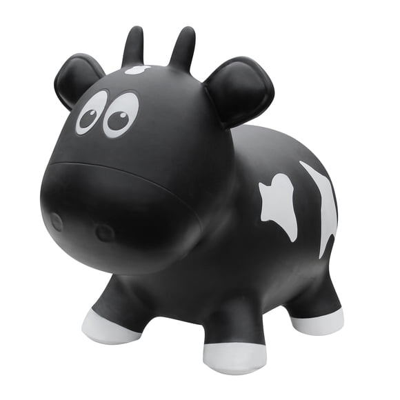 Farm Hoppers Animal Bouncers Cow Black