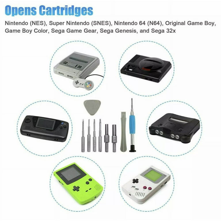 Professional Screwdriver Game Bit Repair Tools Kit for Nintendo
