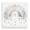 Rainbow Hanging Hearts Watercolor, variant on Stupell Industries Contemporary Rise Shine Happy Rainbow Canvas Art, 17 x 17, by Roozbeh