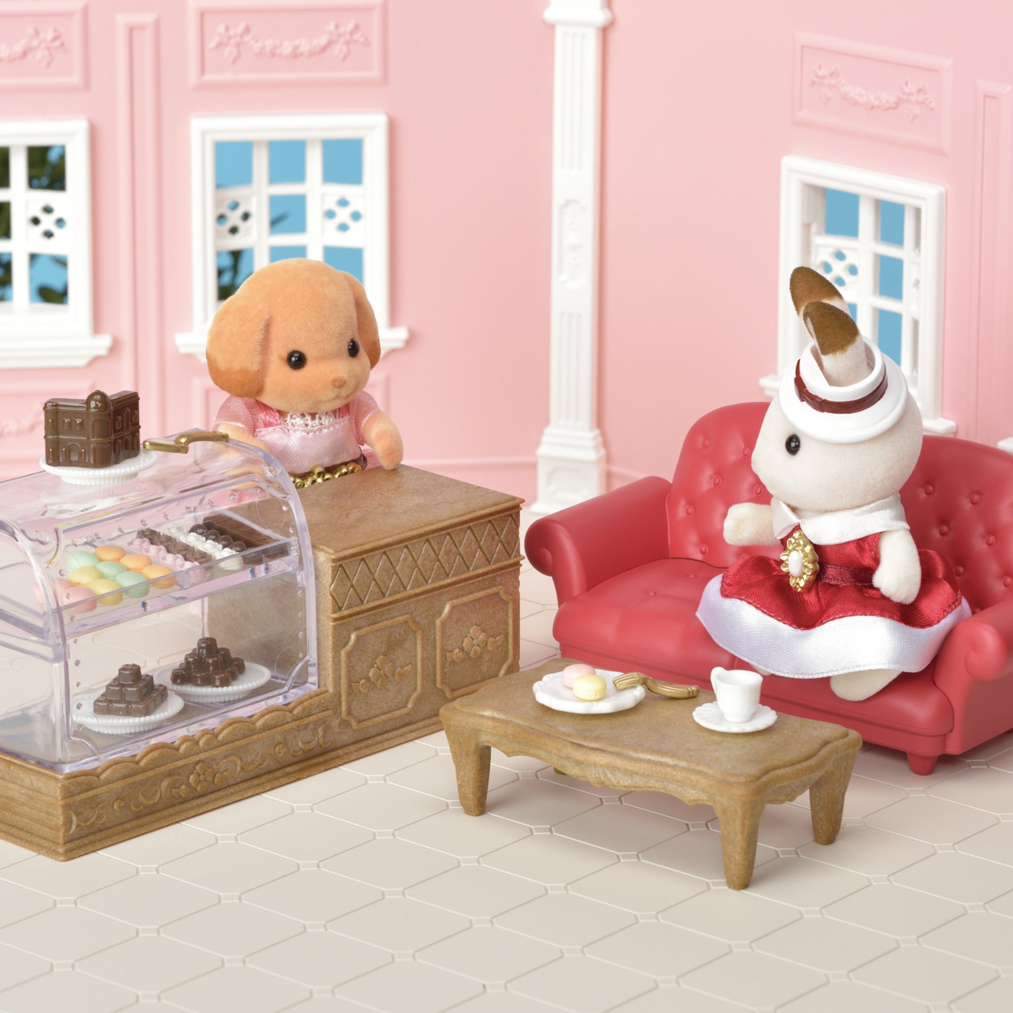 Calico Critters - Chocolate Lounge