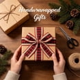 thumbnail image 4 of Goujian Christmas Plaid Wired Ribbon, 5 Yards Burlap Checkered Edge Ribbon, DIY Wreath Bow Gift Wrapping for Xmas Tree Weddings Holiday Home Crafts Decor, 4 of 6
