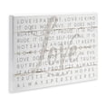 thumbnail image 3 of The Stupell Home Decor Collection Love Is Patient Grey on White Planked Look Oversized Wall Plaque Art, 12.5 x 0.5 x 18.5, 3 of 7