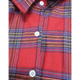 thumbnail image 7 of ZJXFGS Women's Shackets Button Up Shirt Casual Long Sleeve Top for Women women's Blouses & Button-down Shirts Red XL, 7 of 7