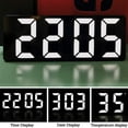thumbnail image 5 of Smart Digital Alarm Clock - Small Clock with Snooze, Dimmable Display, and Temperature - Alarm Clock, 5 of 5