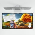 thumbnail image 4 of Goodbye Summer British Shorthair Hello Fall Time for School Desk Mat Full Keyboard Mouse Pad Cat Lover Kitten Owner Gifts Large Mousepad - 02014, 4 of 5