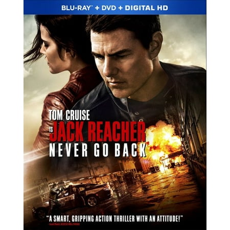 Jack Reacher: Never Go Back (Blu-ray + DVD) (Walmart Exclusive)