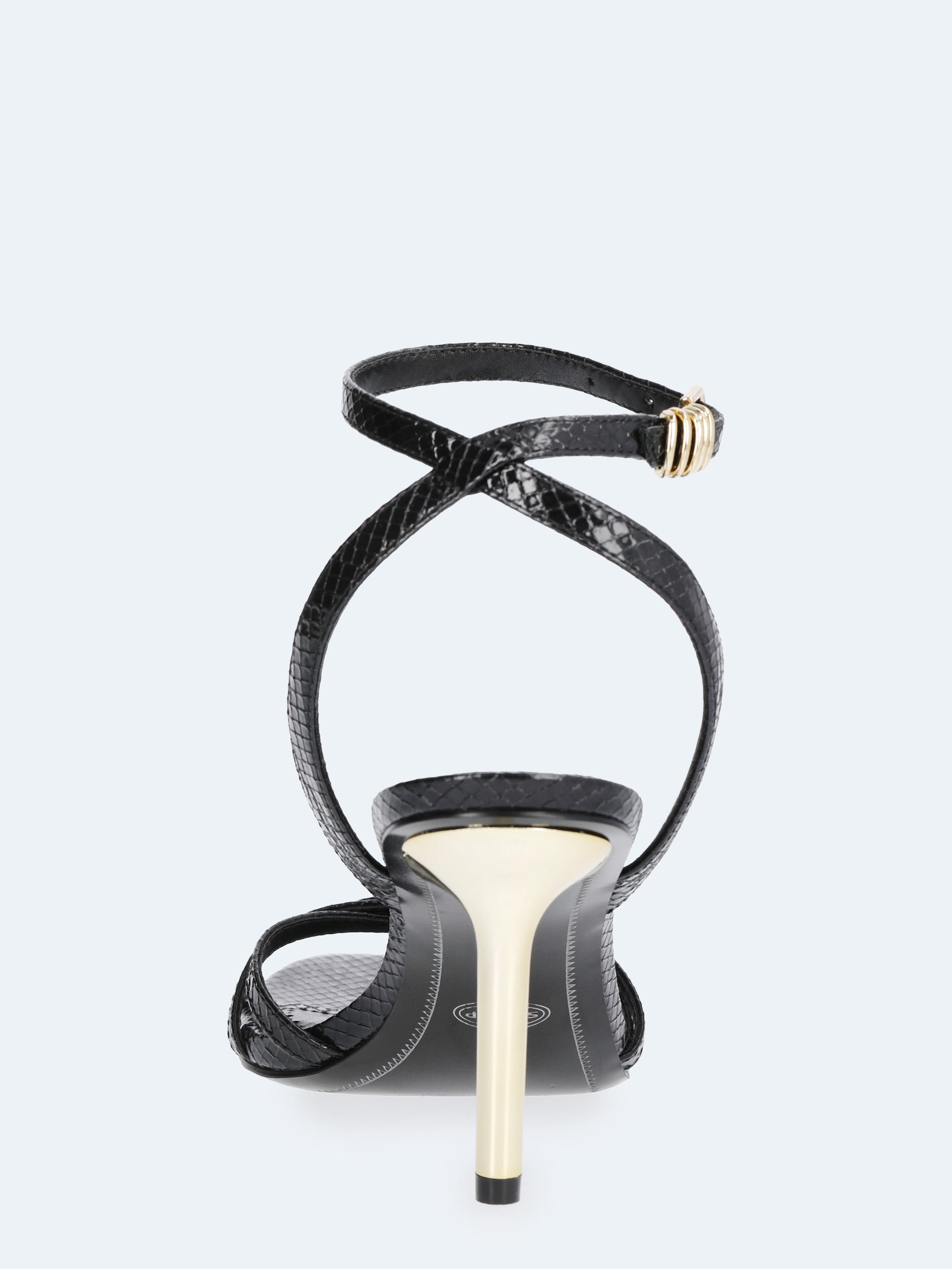 Devil Wears Prada Scoop Collection Women's Strappy Stiletto Heels