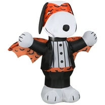 Gemmy Airblown Inflatable 3 ft Airblown Inflatable Snoopy as Vampire