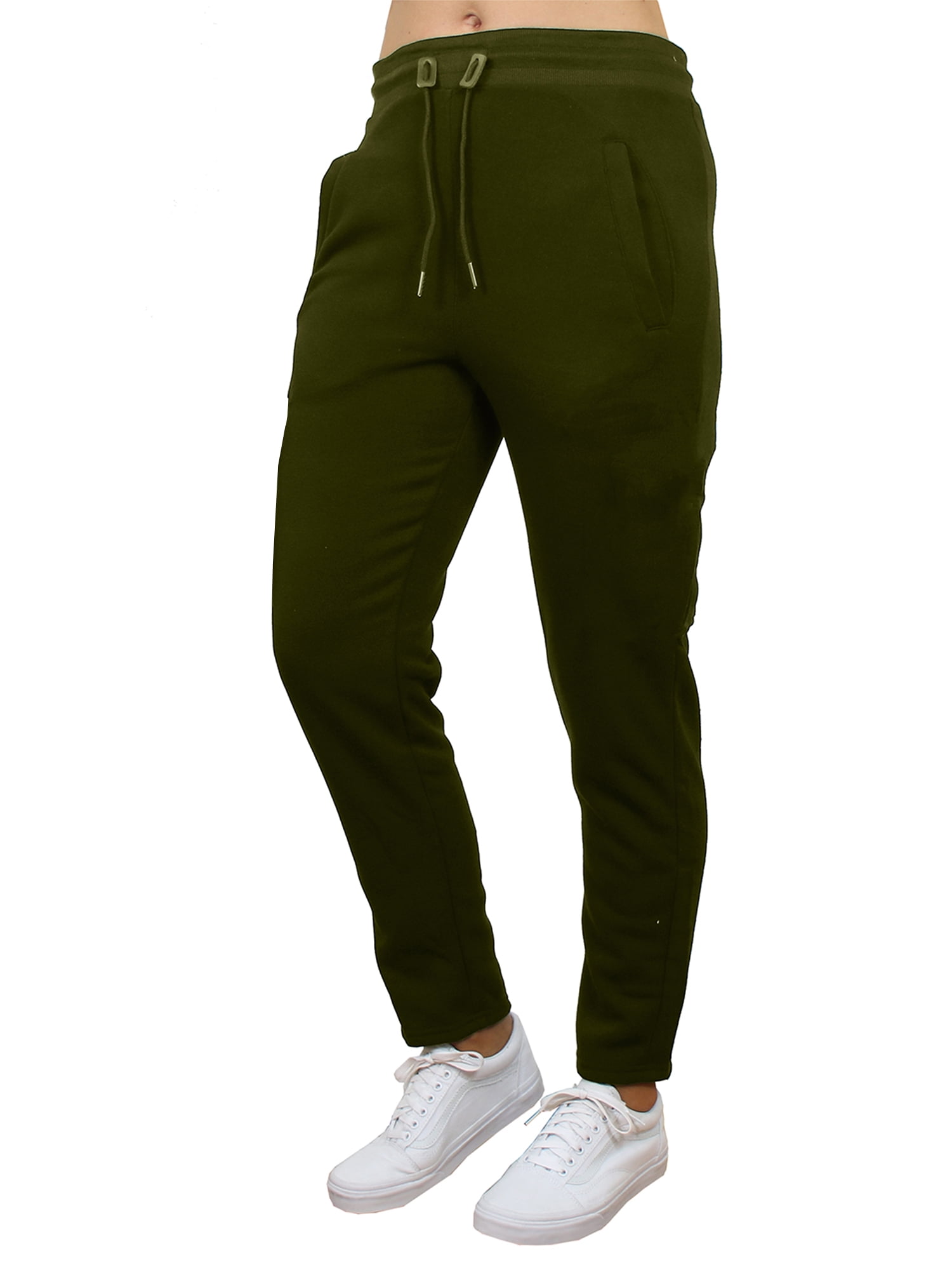GBH Womens Heavyweight Oversized Loose Fit Fleece Jogger Sweatpants