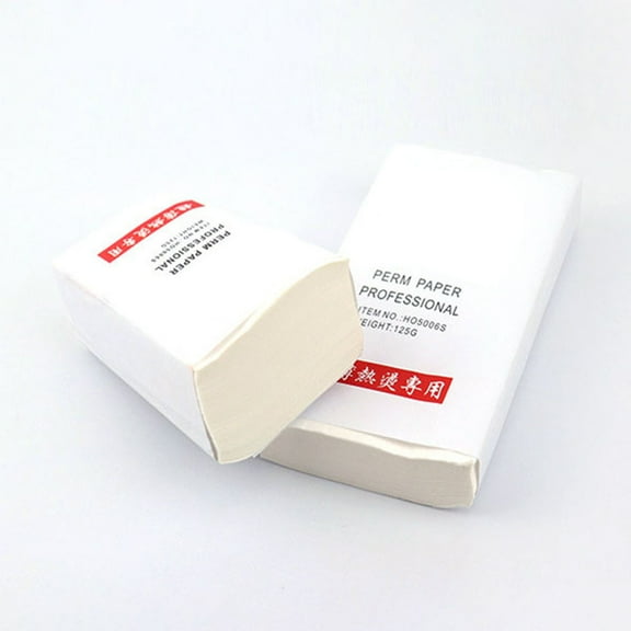 BESTOYARD 400 Sheets Curly Paper with Heat Resistance Hairdressing Paper for Home Users