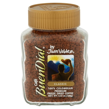 Juan Valdez Freeze Dried Instant 100% Colombian Coffee, 3.5 oz Jar, Pack of 6, Advanced Freeze-Drying Technique to Preserve Flavor and Aroma, Kosher (Vanilla Cinnamon)