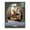 Earthen Gray, variant on Harbor Gray Picture Frame Mat for 14x18 Frames - Oval Opening for 12x16 Photos - 1 Mat