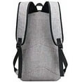 thumbnail image 5 of Cyber Bags Laptop up to 15.6 in Backpack USB Pocket Travel Computer Bag, Gray, 5 of 8