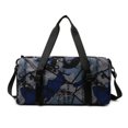 thumbnail image 1 of Bolsa deportiva para gimnasio con compartimento para zapatos y bolsillo húmedo, bolsa de lona impermeable para fines de semana MFZFUKR BST2001725-3, 1 of 5