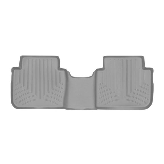 WeatherTech Custom Fit FloorLiners compatible with Honda CR-V Hybrid, CR-V - 2nd Row, Grey