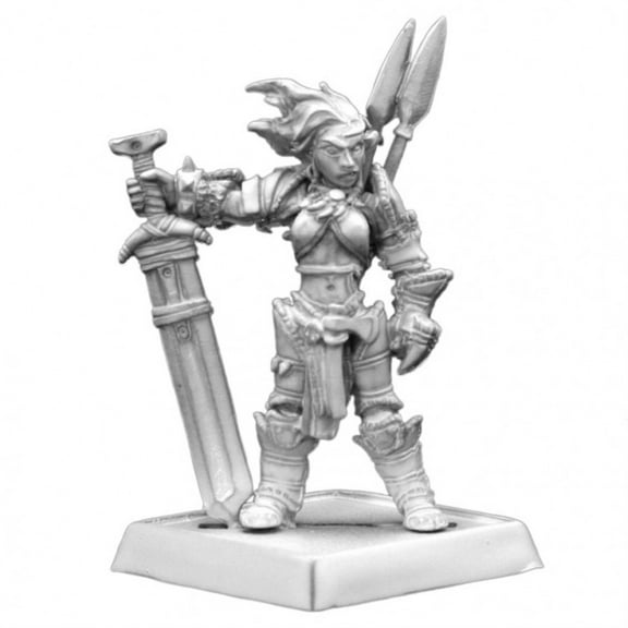 Amiri, Iconic Female Human Barbarian REM60003 REAPER MINATURES