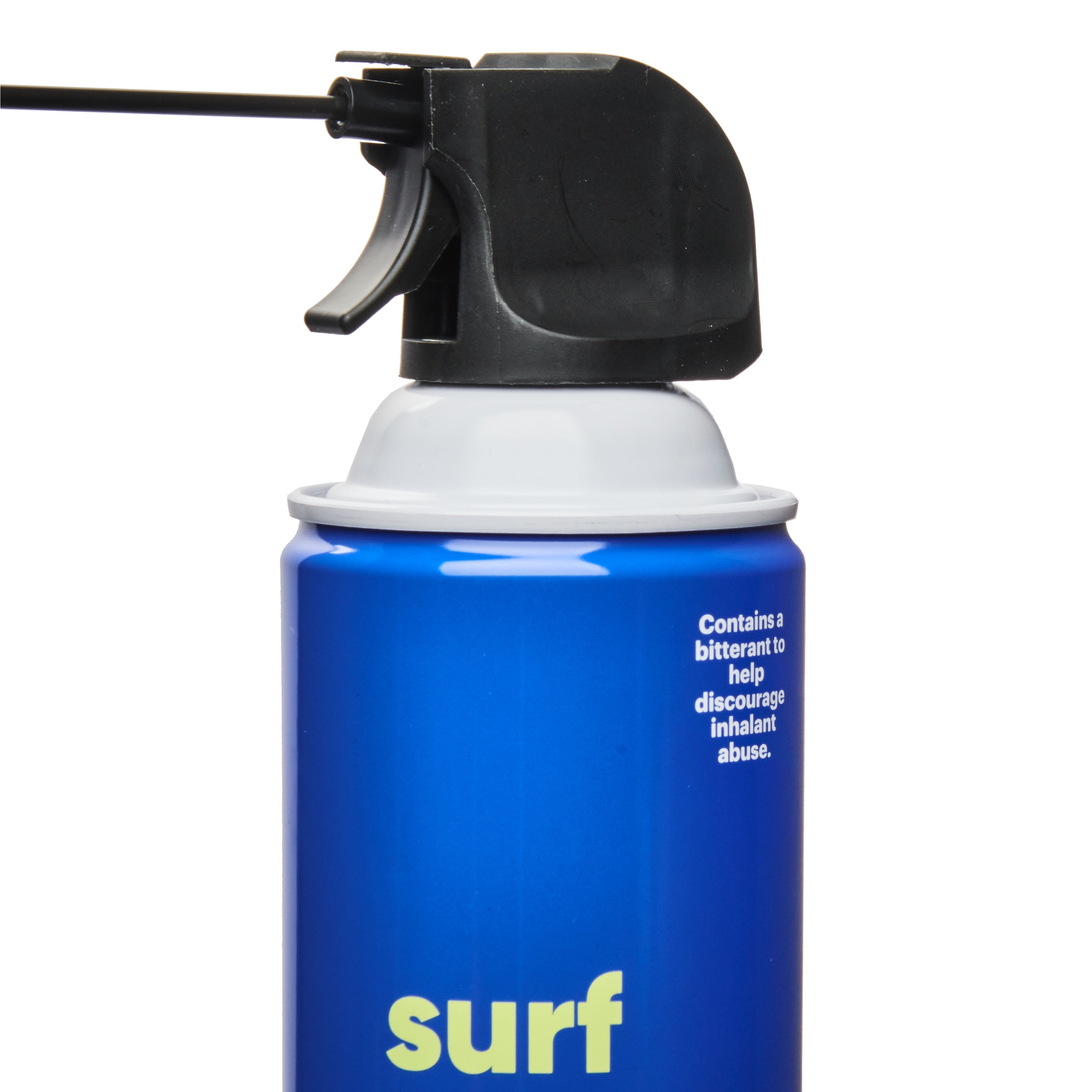 onn. Electronics Duster Compressed Gas Cleaner, 10 oz, 2-Pack, Length 2.56, Width 5.20, Height 8.39 inches