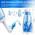 thumbnail image 2 of Nose Cleaner Neti Pot for Adult Nasal Wash with 60 Saline Packets 260 ml Netty Bottle for Nasal Flush Wash Sinus Rinse and Sticker Thermometer, 2 of 7