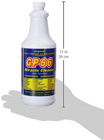 GP66 Green Miracle Cleaner Super Size! (32 oz.) Powerful American Made Heavy Duty All Purpose Cleaner Cleans Over 1,000 Surface Types