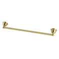 thumbnail image 3 of Kingston Brass Restoration 3-Piece Bathroom Hardware Set, Polished Brass, 3 of 6