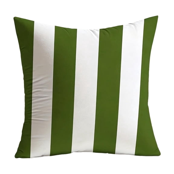 Outdoor Waterproof Pillow Cover, 18x18 Inch Solid Color Cushion Cover for Patio Furniture, Weather Resistant Sofa Chair Pillowcase, Easy Clean Home and Garden Decor