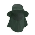 thumbnail image 7 of SPRING PARK Outdoor Quick drying UV Sun Hat Neck Face Flap Wide Brim Cap for Fishing Hiking, 7 of 7
