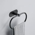thumbnail image 1 of Anillo de toalla montado en la pared Jadeshay Toallero de Acero inoxidable, 1 of 12