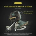 thumbnail image 3 of Childrens Dinosaur Modeling Pullback Motorcycle Simulation Locomotive Inertia Car-HAPDEN, 3 of 4