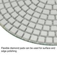thumbnail image 3 of Uxcell 5-Inch 1000 Grits Diamond Polishing Pad Wet/Dry for Stone Concrete Marble 2 Pack, 3 of 5