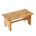thumbnail image 1 of Toilet Stool Anti-slip Footstool Small Step Stool Wooden Step Footstool, 1 of 8