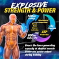 thumbnail image 4 of MHP Strong AF, Pre-Workout, Muscle Building, Strength, Performance, Creatine, Shilajit, Beta Alanine, Citrulline, Alpha-GPC, Sour Candy, 40 Servings, 4 of 6
