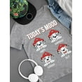 thumbnail image 4 of Paw Patrol Shirt Toddler Kids Chase Marshall Rubble Skye Nickelodeon Shirt Marshall Gray 5/6, 4 of 5