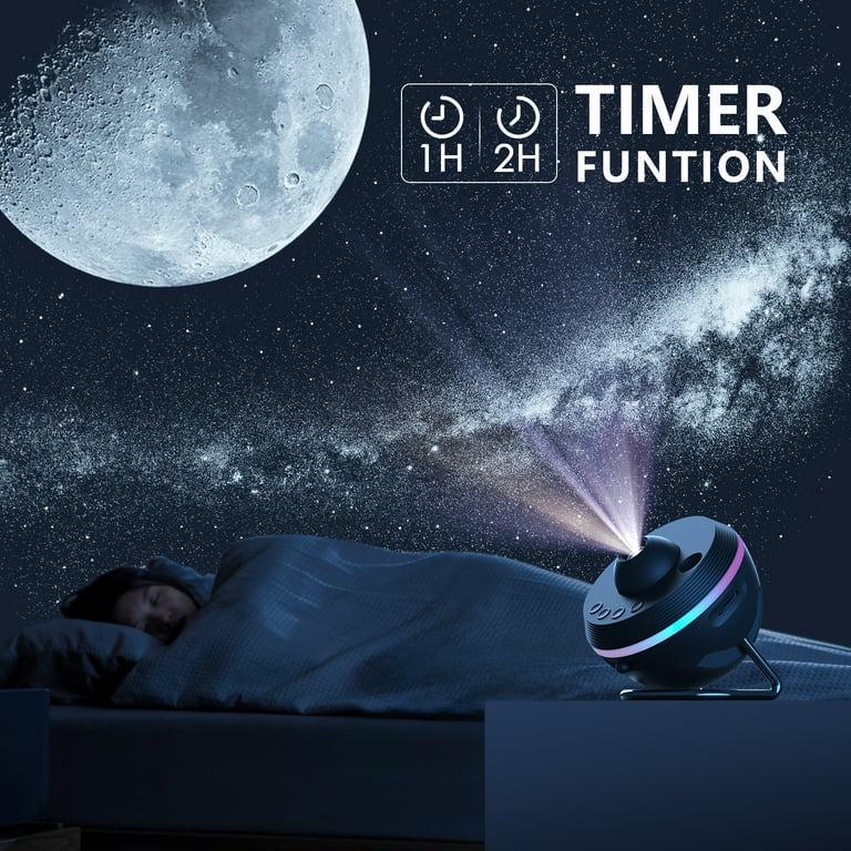 Star Projector, Galaxy Projector wtih Timer,4K 13 HD Film
