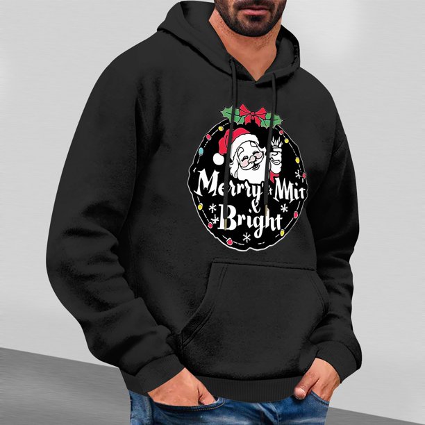 Fiudx Sudadera Navideña, Sudadera Deportiva de Tela Japonesa, Ropa Deportiva Ligera para Hombre, Chaqueta de Baloncesto Transpirable, Ropa para Correr, Regalo para Entusiastas Del Fitness, Diseño Inc