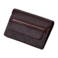 thumbnail image 1 of Cartera delgada de piel con tarjetero para mujer | Organizador multiranura para efectivo e identificación | Cartera compacta con bloqueo RFID para bolsillo o bolso, 1 of 5