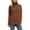 Coffee, variant on Ediodpoh Fall Sweaters for Women Winter High Neck Knit Pullover Soft Warm Turtleneck Batwing Sleeve Coffee M