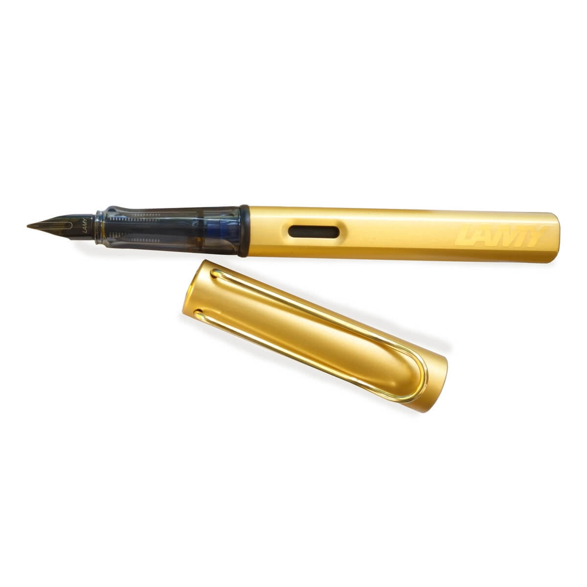Lamy L75B LX Fountain Pen, Gold Aluminum Broad Walmart Canada